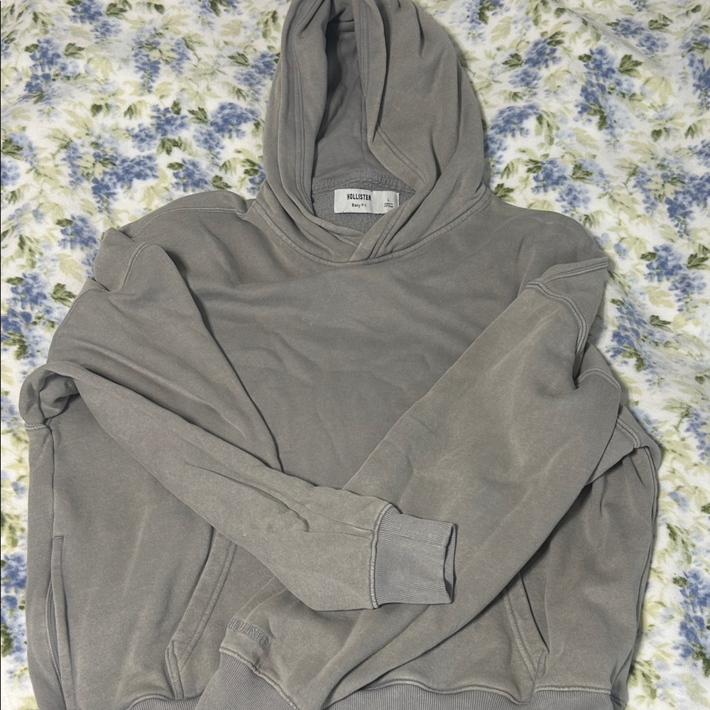 Hollister Classic Gray Hoodie